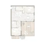 Apartmán Binnendiek Haus 1 14